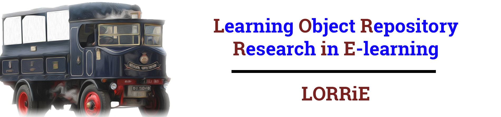 Photo of a lorrie - mnemonic stands for Learning Object Repository ~ Research in e-Learning 